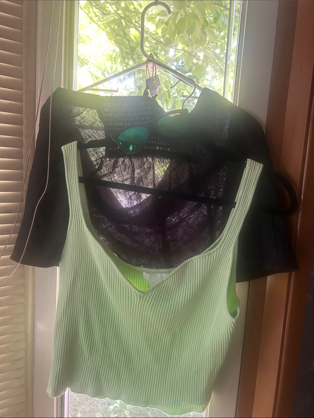 XL CROP TANK, swim mini coverup set / XL / both / summer beach vibes